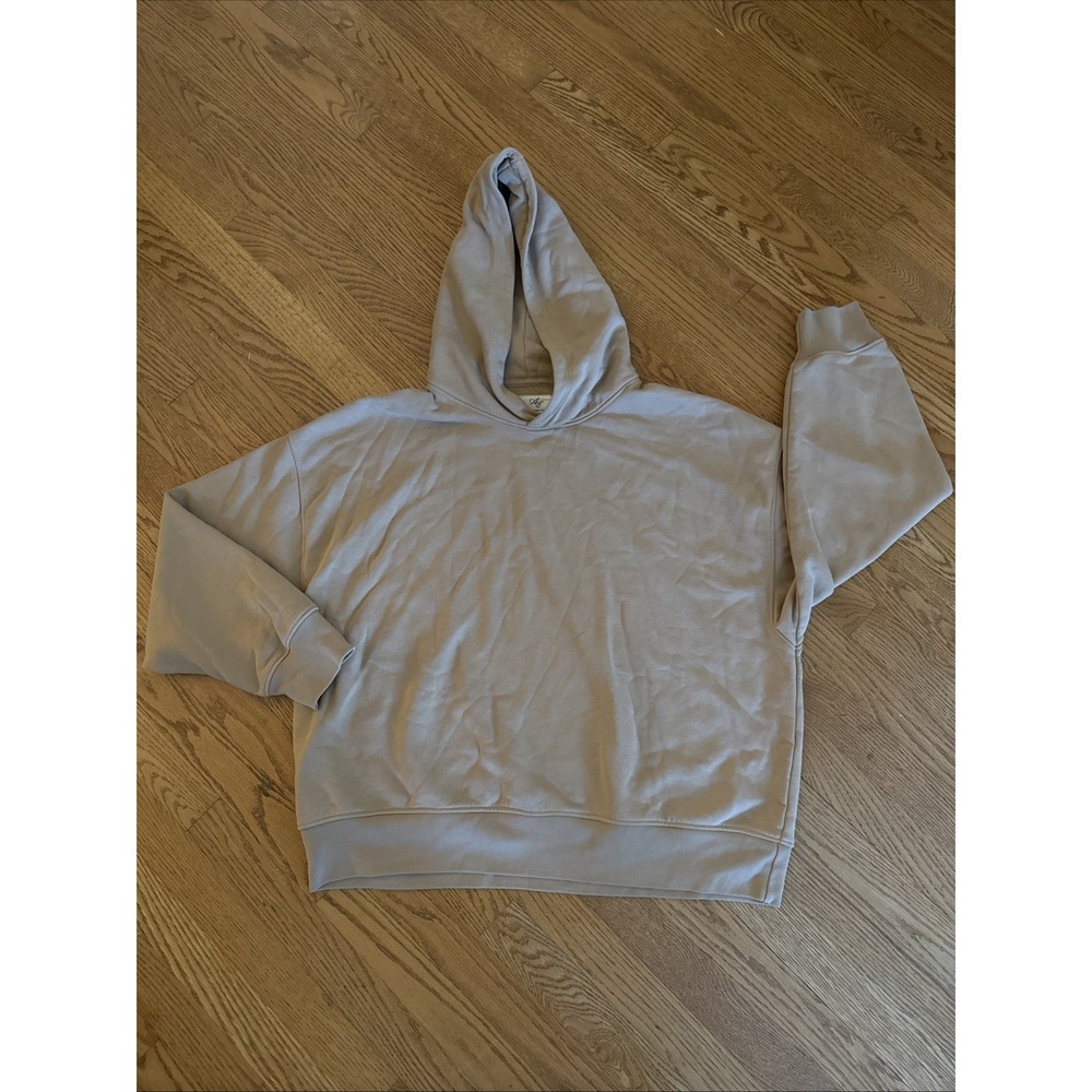 American Eagle Tan Brown Oversized Hoodie Women's Large Casual Comfy Soft